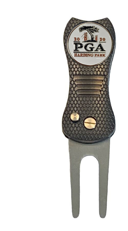 2020 PGA Harding Park Golf Ball Marker w/ Premium Switchblade Divot Tool