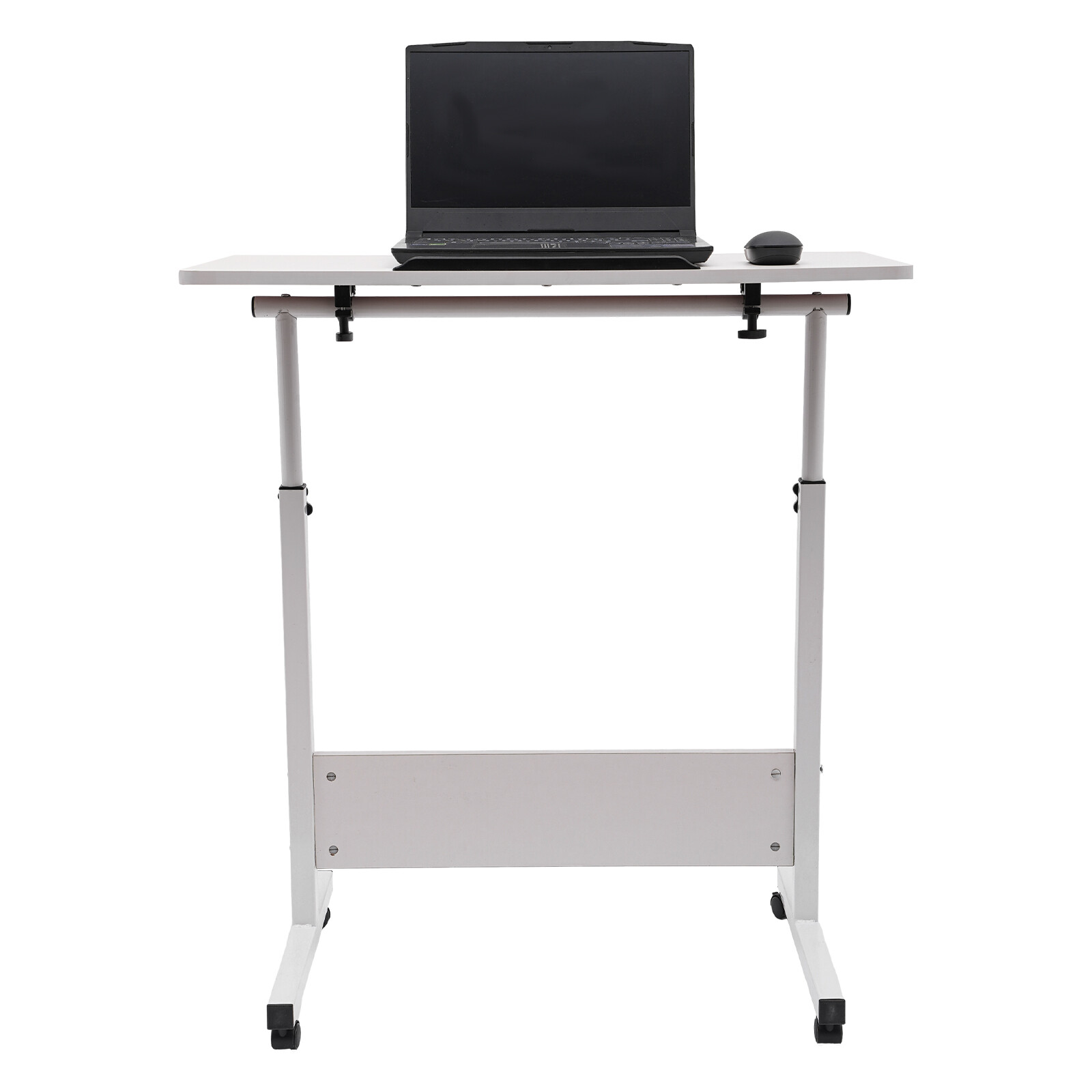 Adjustable Height Standing Desk Moveable Laptop Desk Write Table Computer Stand
