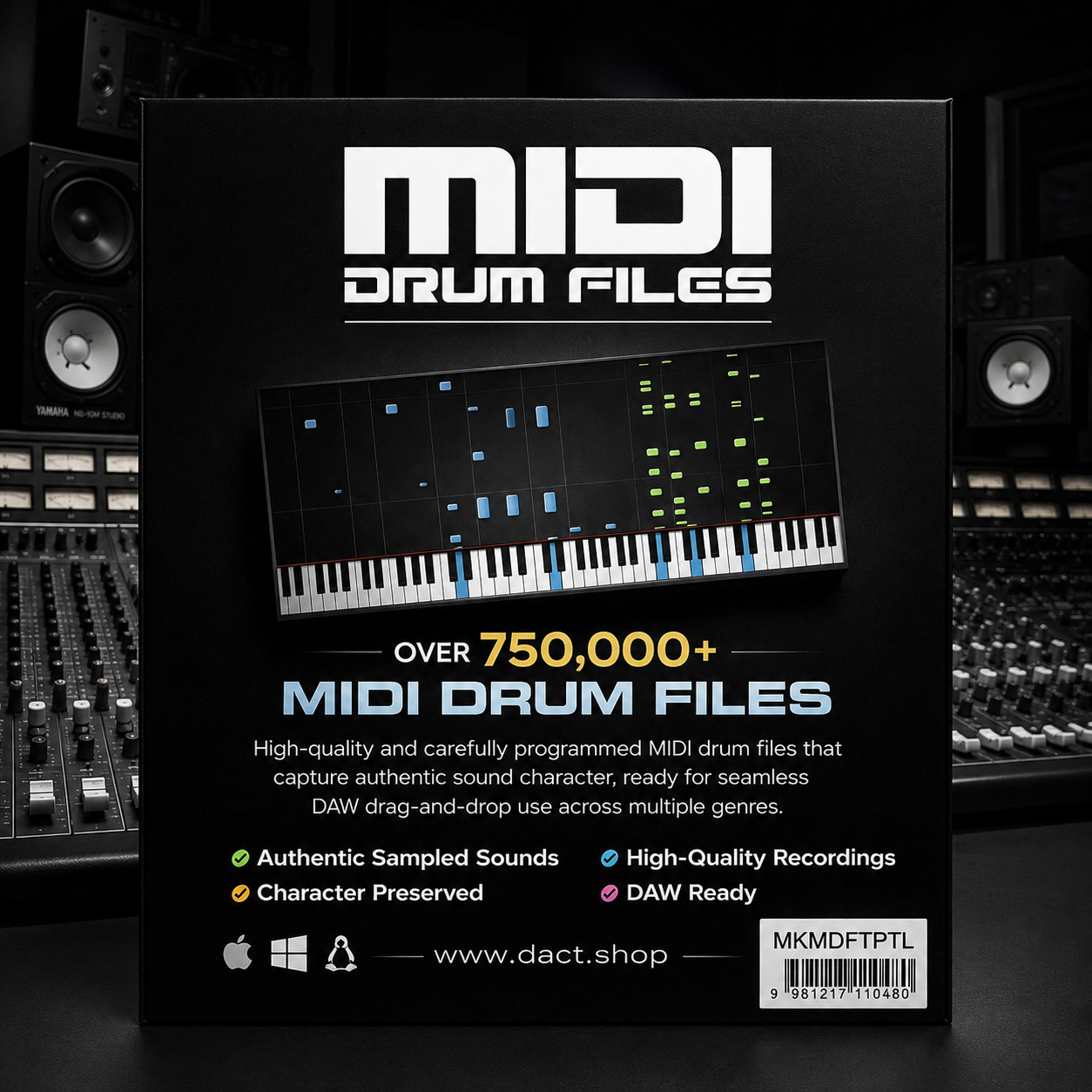 MIDI Drum Files Production Tool Library