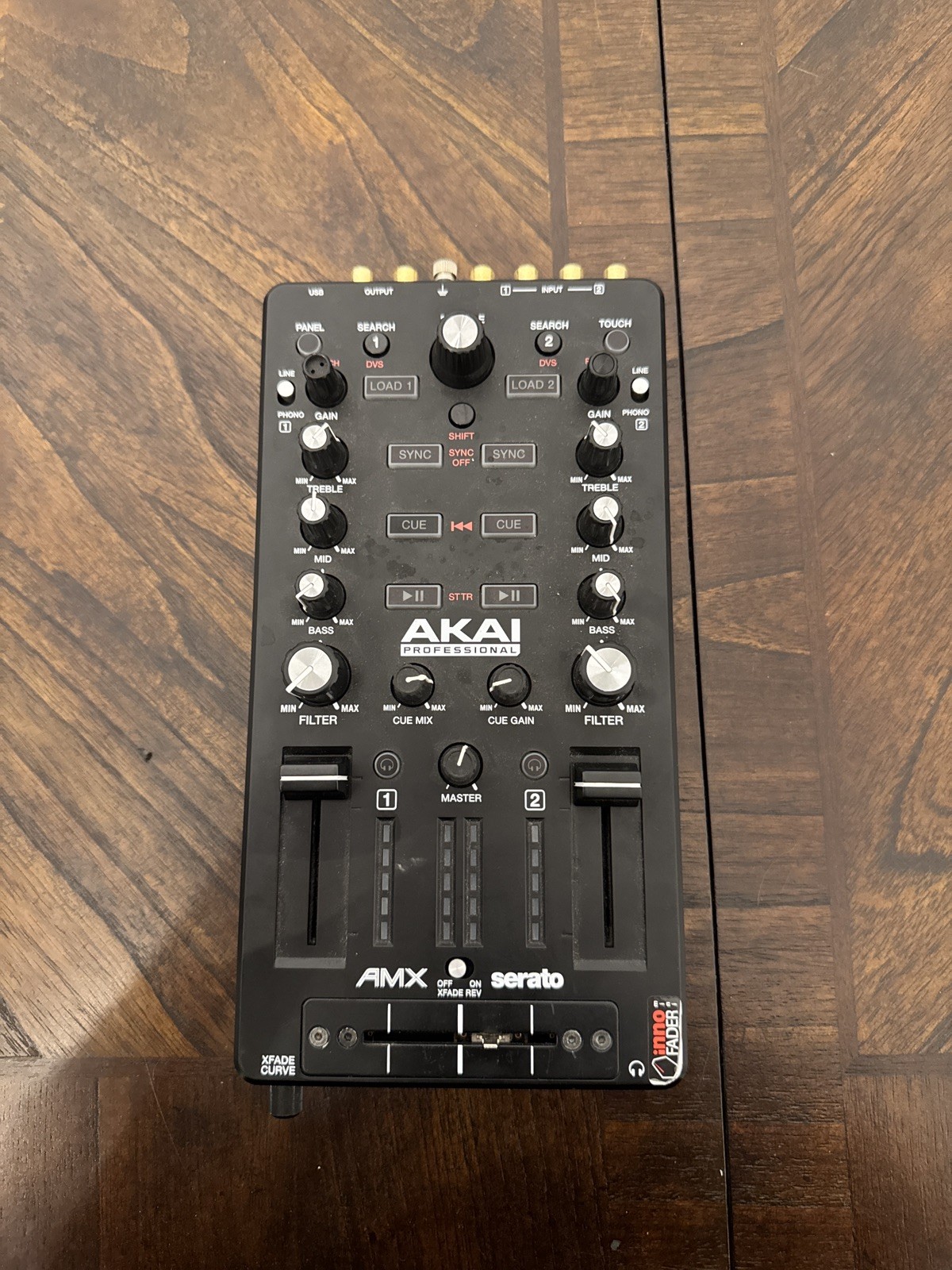 Akai Professional AMX DJ Mixer Midi Controller for Serato DJ Innofader