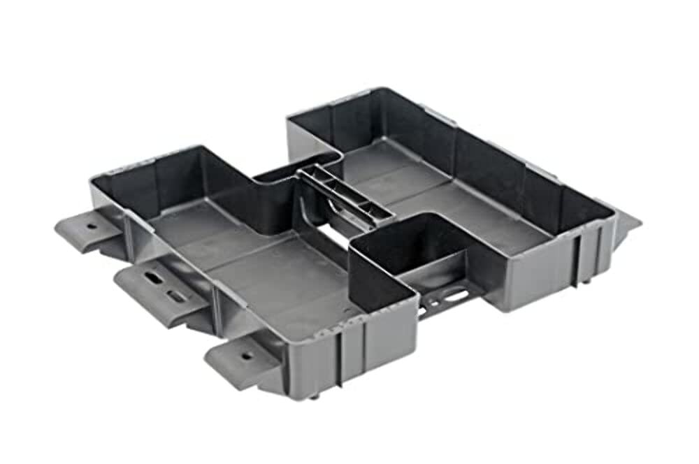 Dee Zee DZTBTRAY1 Plastic Water-Resistant Tool Box Tray with 2 Compartments
