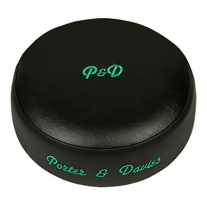 Porter & Davies Seat Top Only, Round Black Vinyl