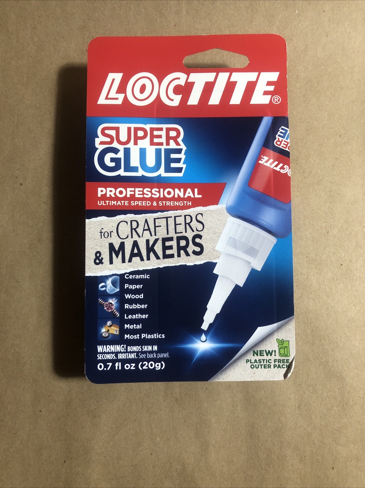 Loctite Professional Super Glue 20-Gram Bottle For Crafts And Makers