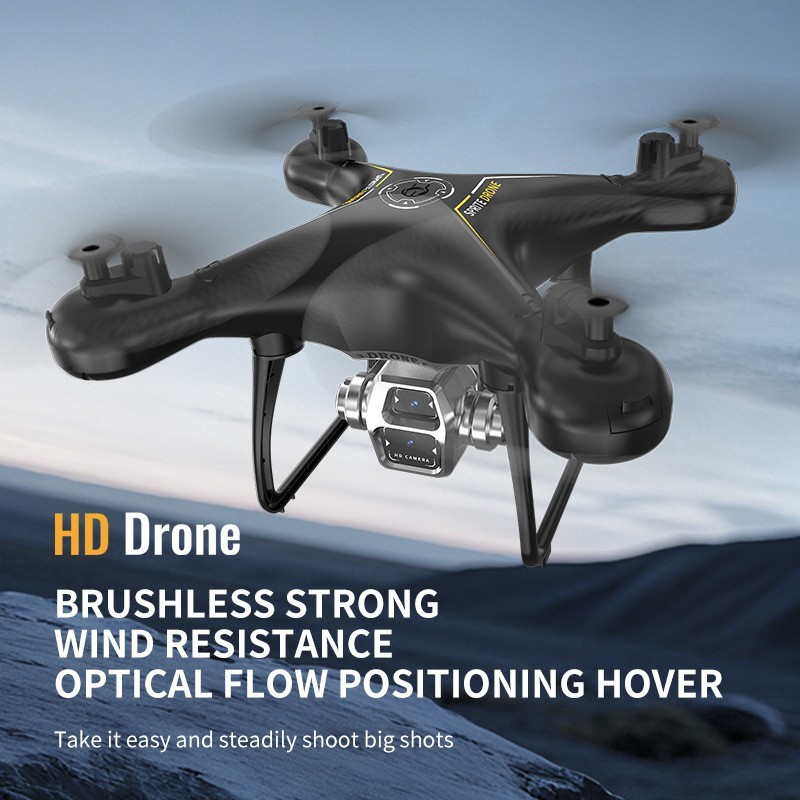 CS8 Drone with Screen Remote Control, Electric Adjustment Dual Camera, Optical