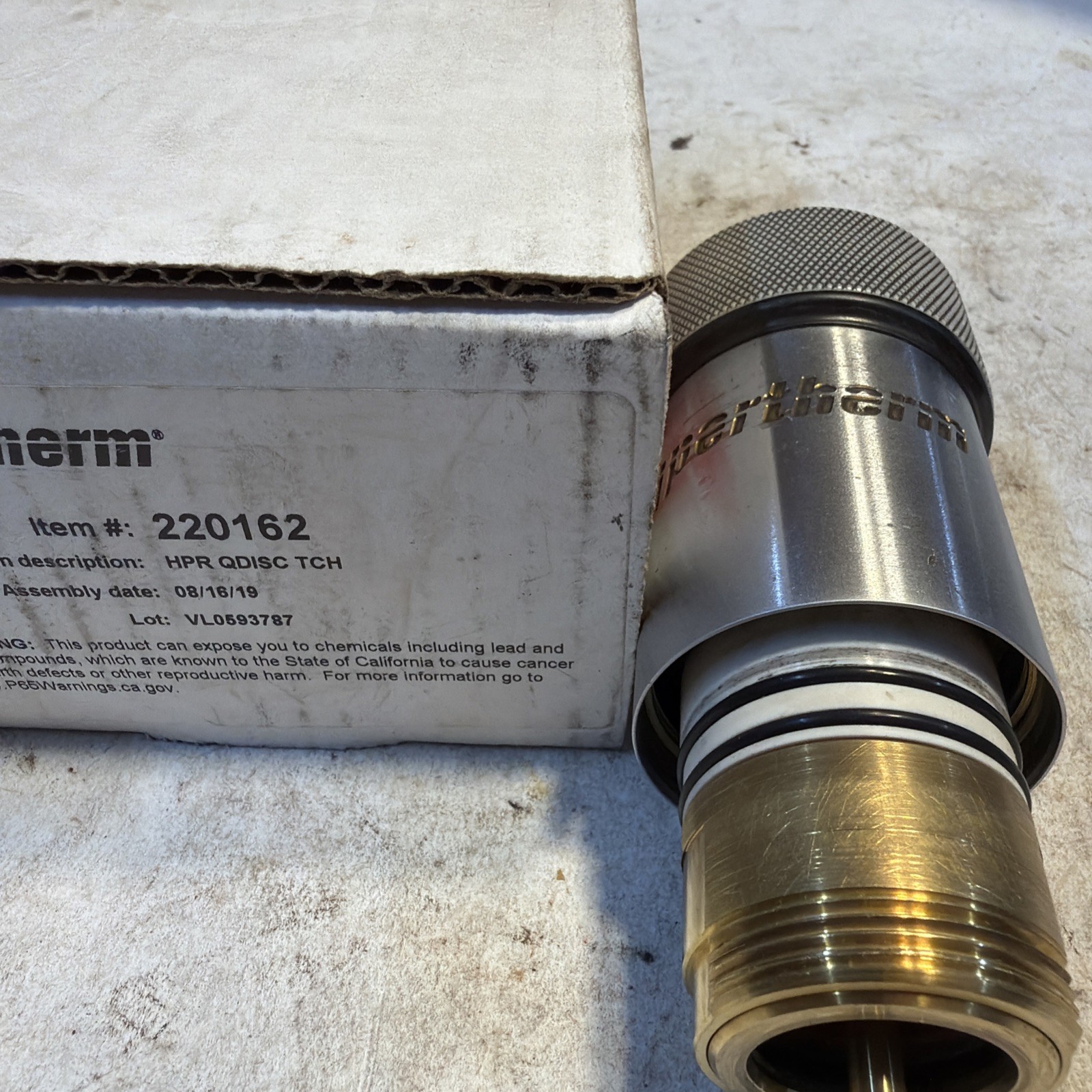HYPERTHERM 220162 HPR QUICK DISCONNECT PLASMA TORCH Used Looks Good OEM NICE