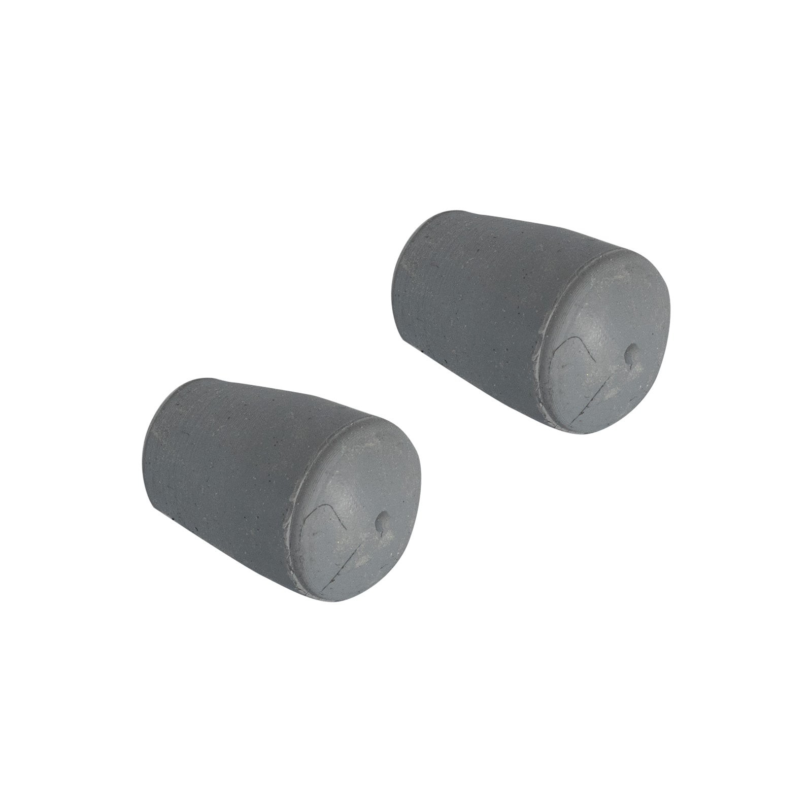 1965-1973 Ford Mustang Sun Visor Arm Rod Rubber End Cap Tips - Pair