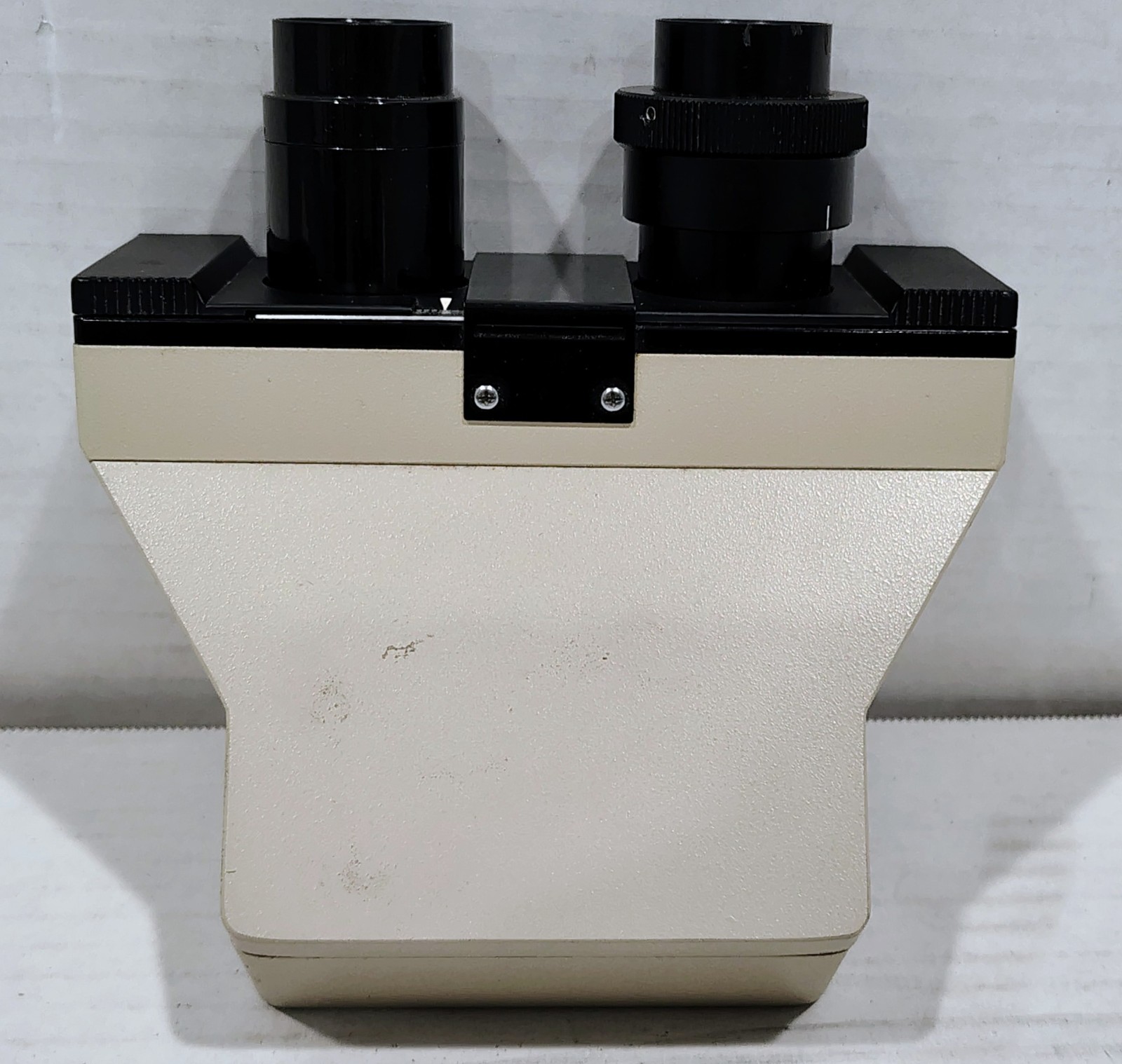 Olympus CH-2 CHT Microscope Binocular Eyepiece Head & Microscope Objectives Read