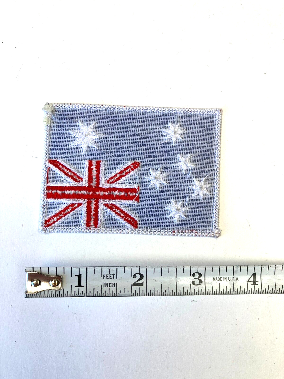 AUSTRALIA FLAG Iron On Patch 3 1/2"