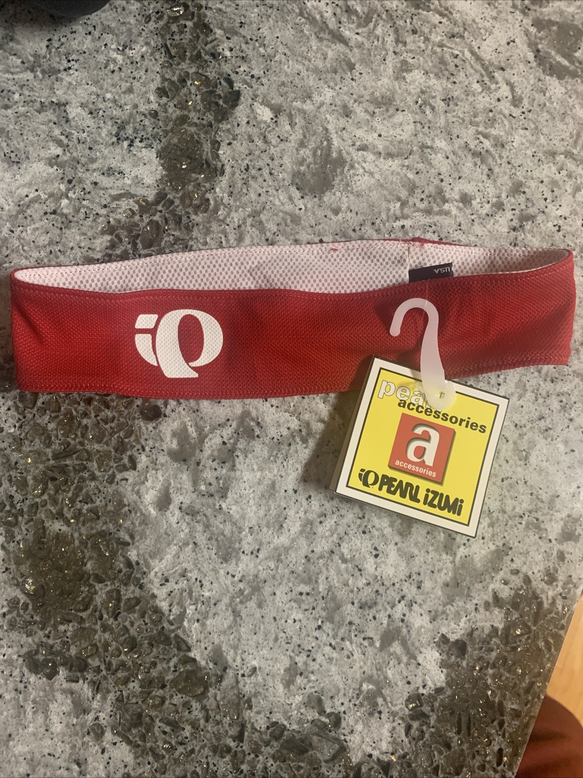 Pearl iZUMi  Headband Cycling Running Head Band Red NWT Retired Htf