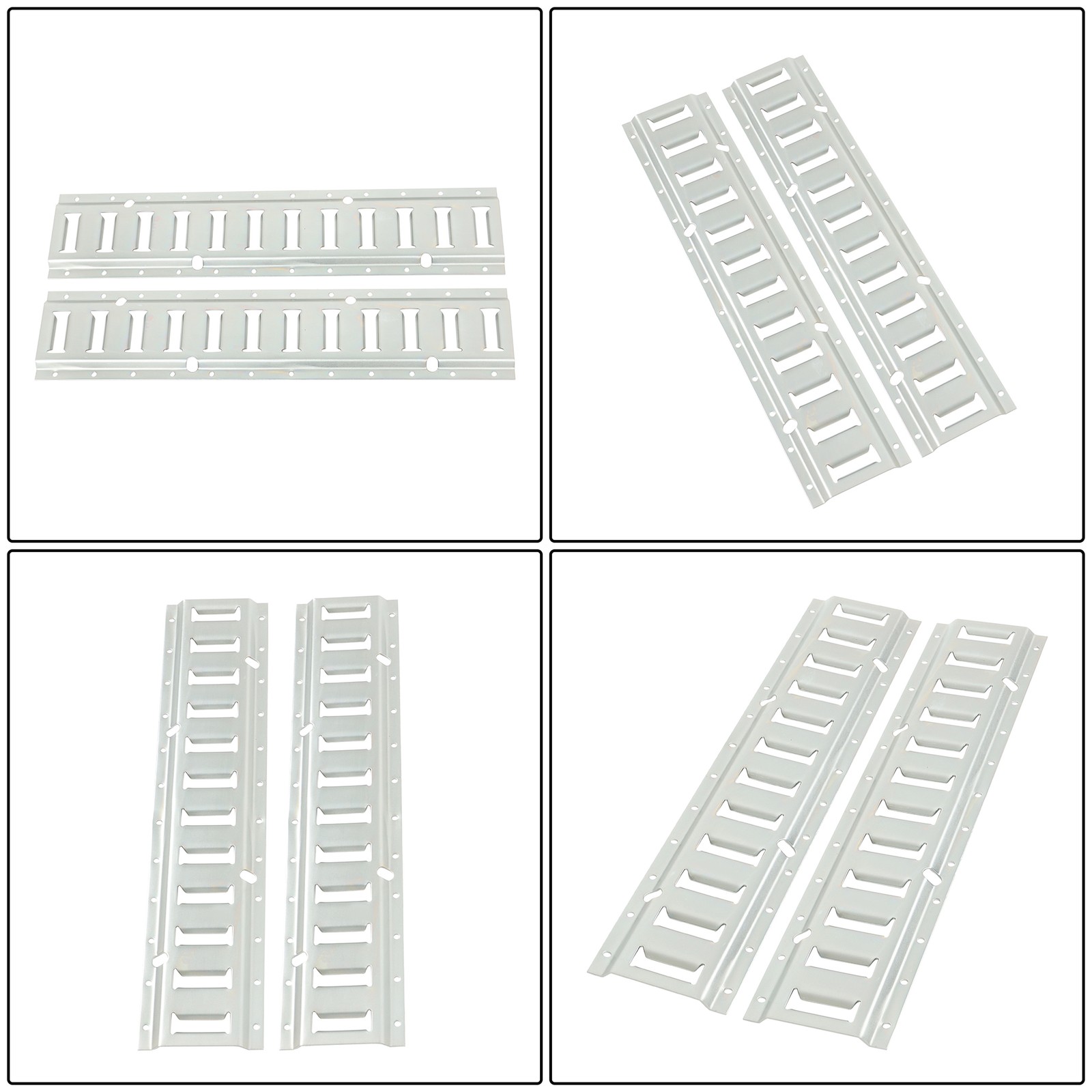 LABLT Horizontal Heavy Loads 2' E Track Tie Down Enclosed Trailer 6 Pcs For Vans