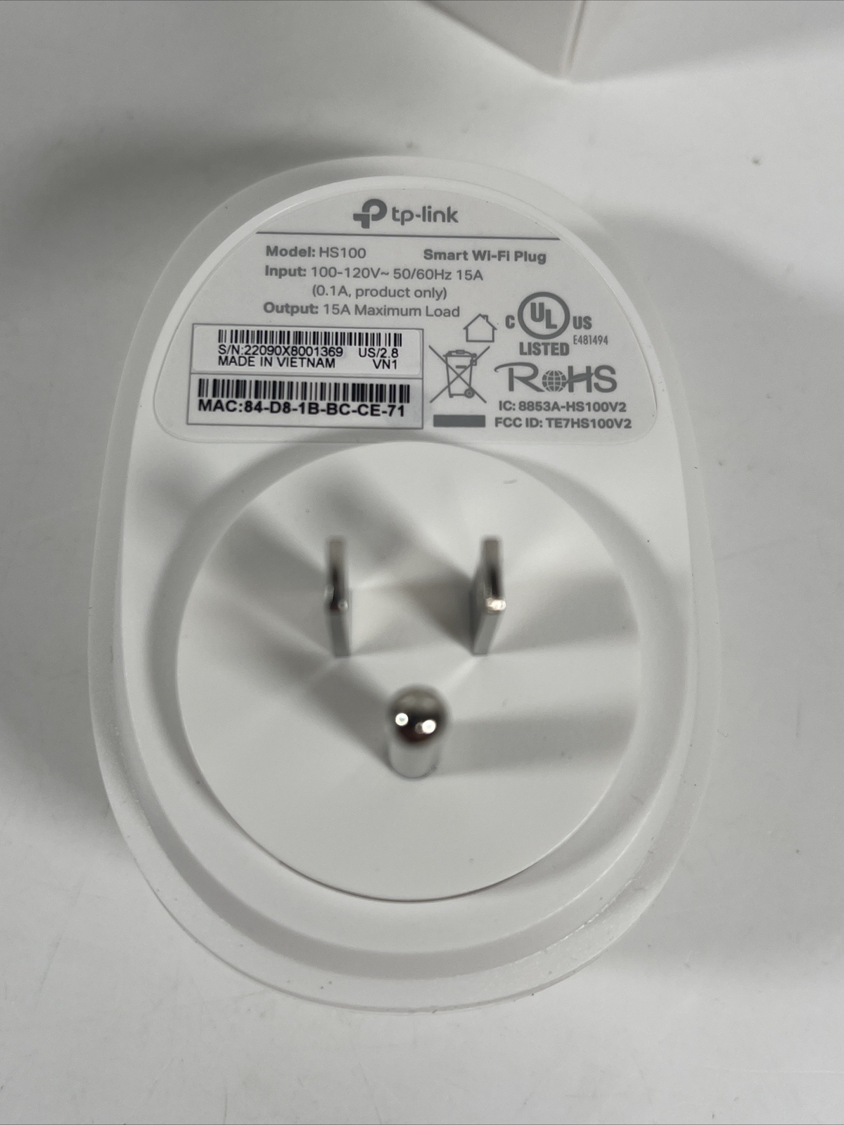 TP-Link HS100 Wi-Fi Smart Plug Kit - Twin Pack