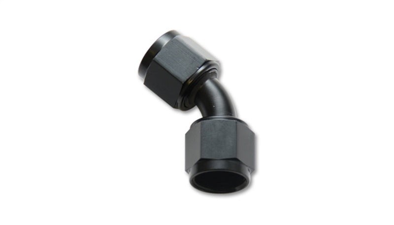 Vibrant 10712  -6AN Female Flare Swivel 45 Deg Fitting ( AN To AN ) -Anodized B