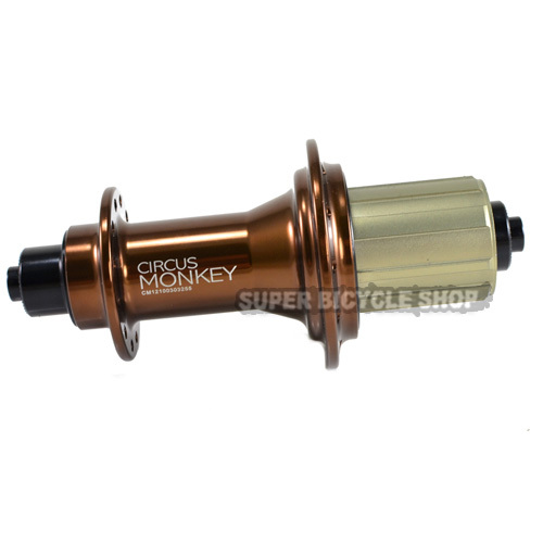 Circus Monkey HRW Road Rear Hub,20 Hole,Brown