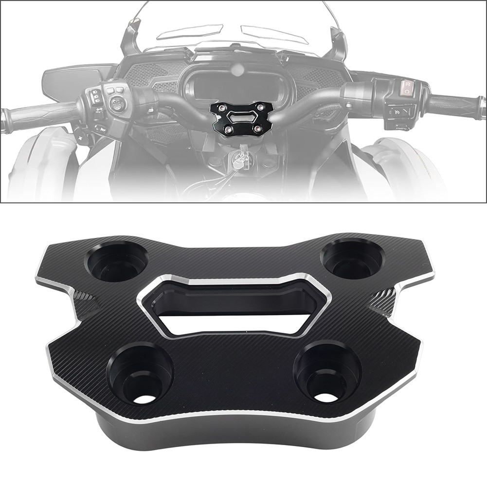 Handlebar Riser Top Cover Clamp Aluminum For Can-Am Spyder F3 F3-S F3-T RT-S US