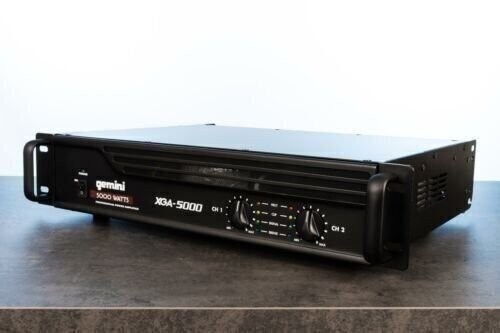 Gemini Professional Audio Equipment 2 Channel 5000 Watt Power Amplifier