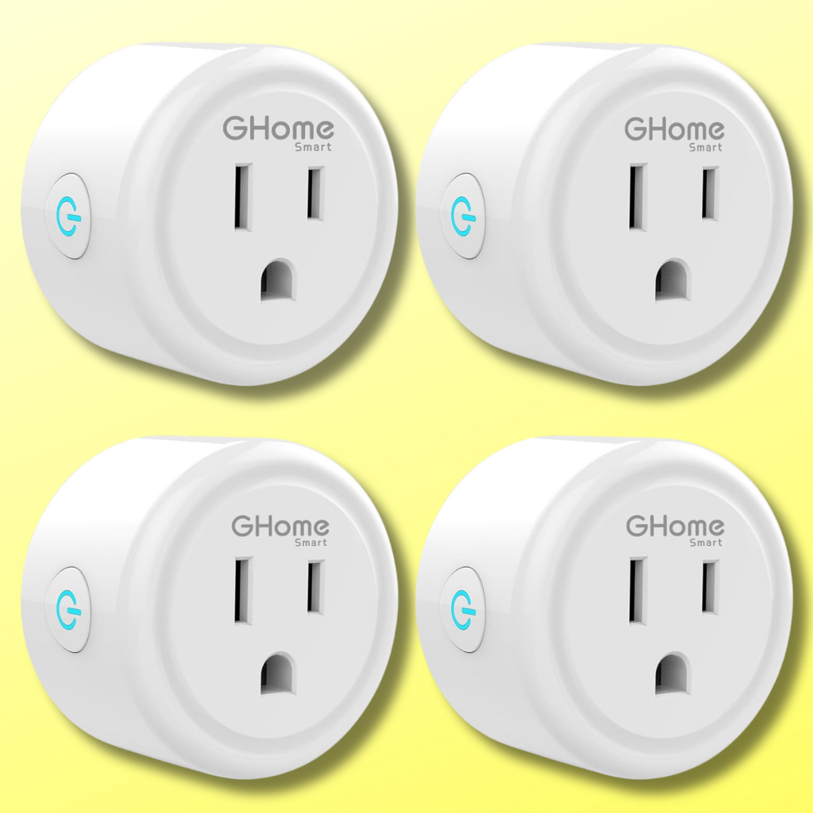 Voice Control Smart Plug WP3 White 4Pack New, Alexa and Google Home