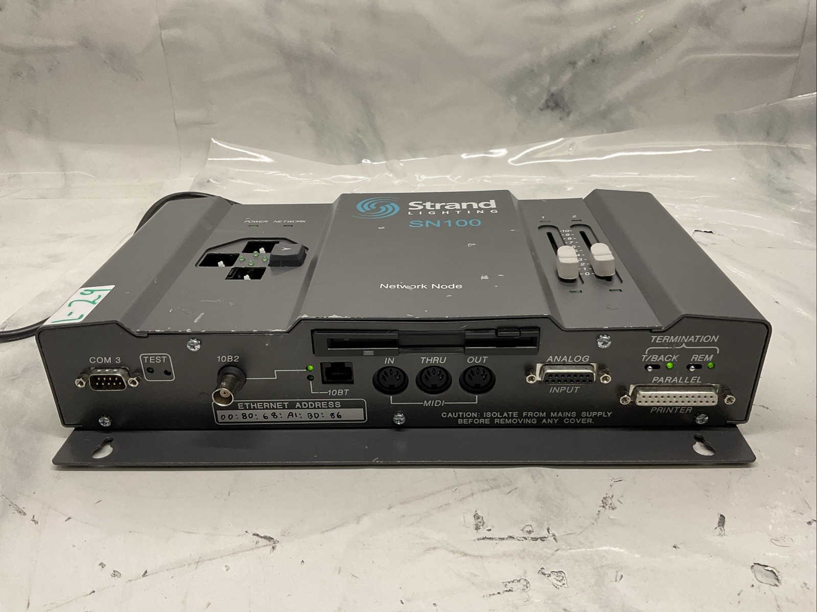 Strand Lighting SN100 Network Node Model 65100 I-29