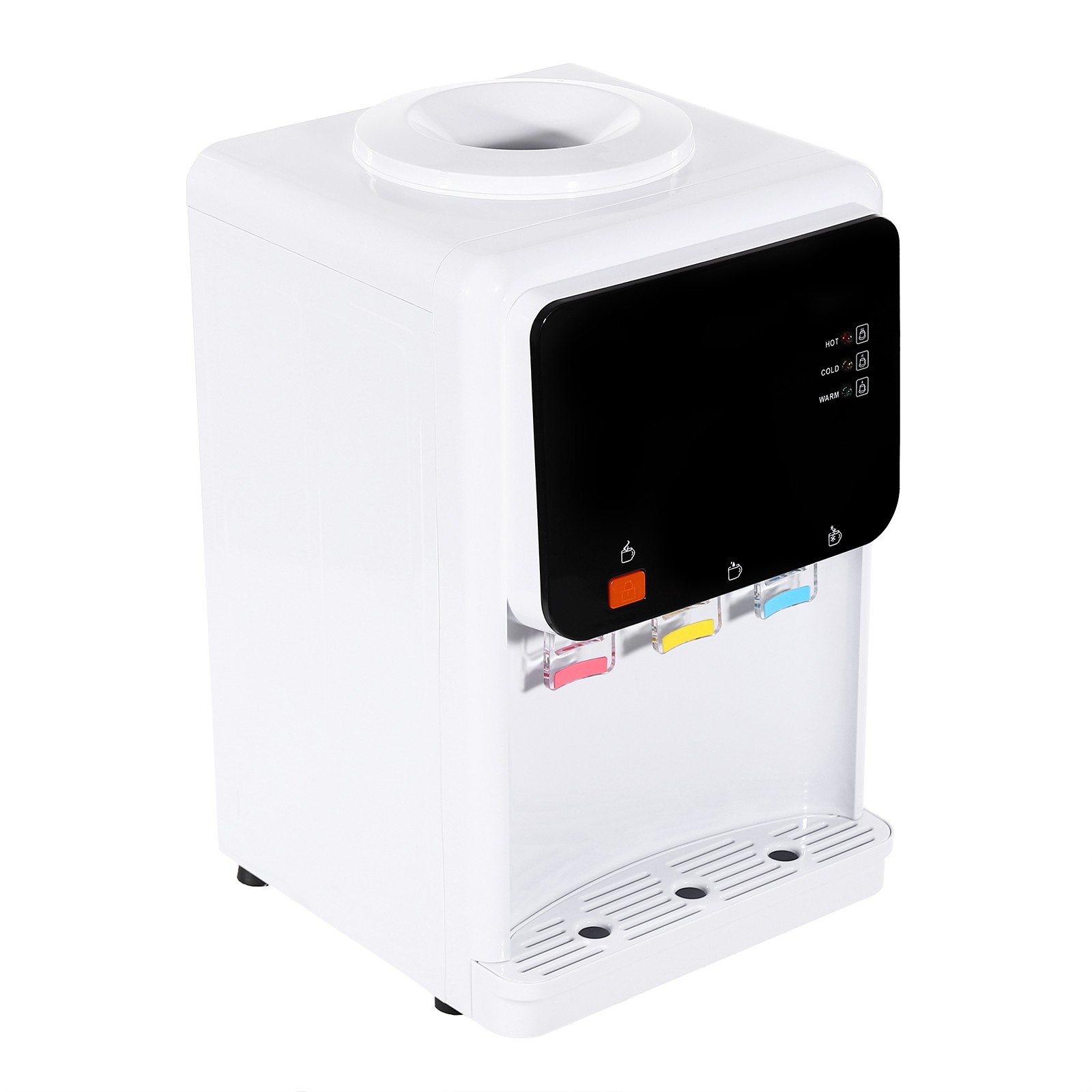 Top Loading Countertop Water Dispenser Hot Cold Water Cooler Drinking Machine