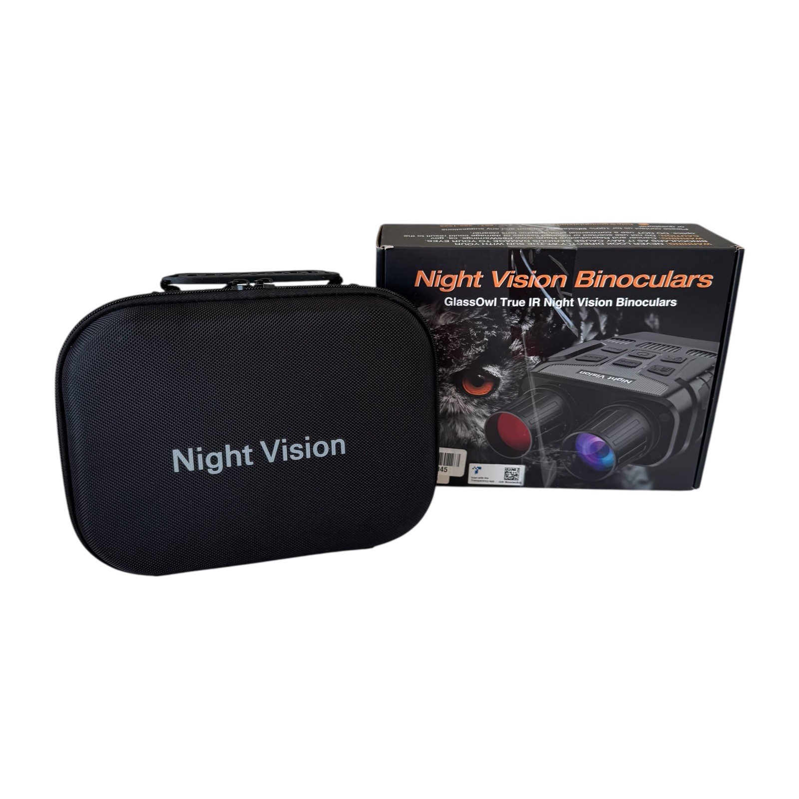 Night Vision Binoculars Glassowl True IR 3MP 1080p Image 4x Digital Zoom (NEW)