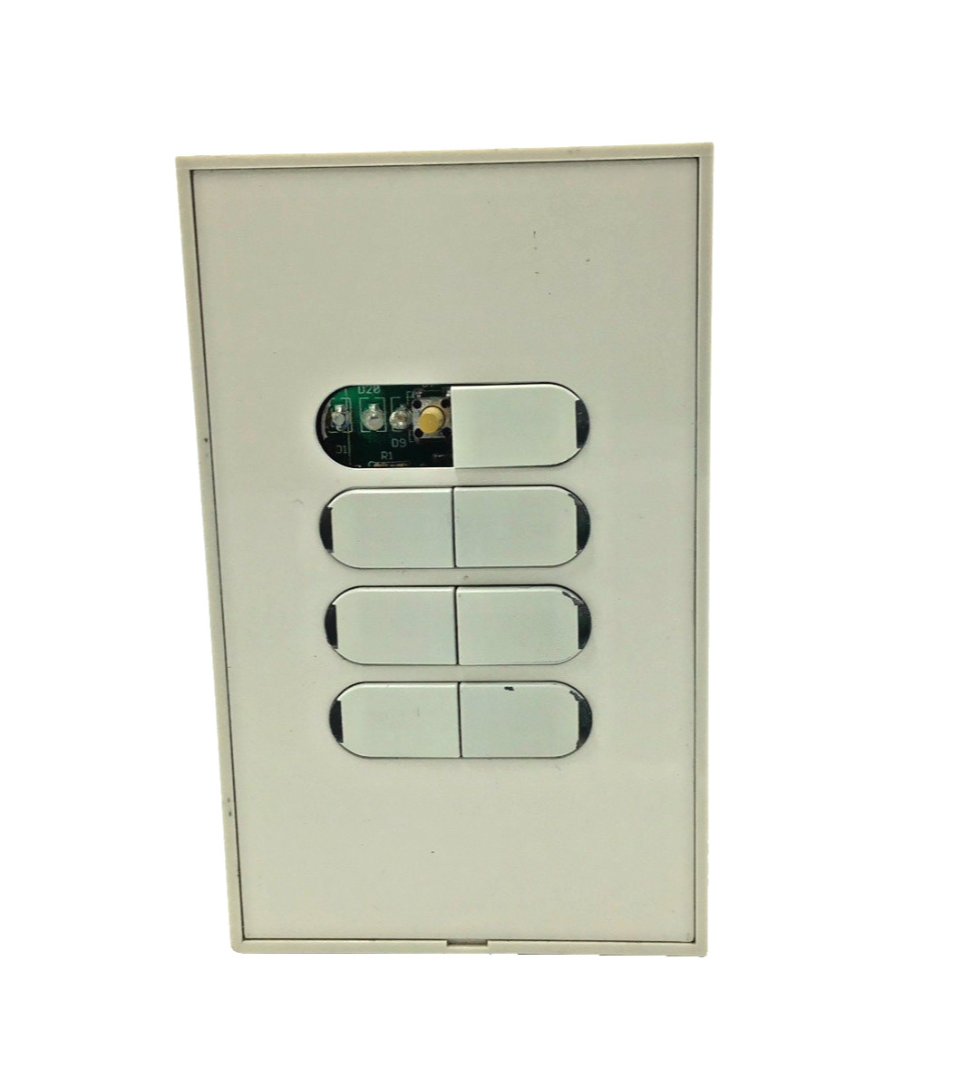 RARE Centralite Decora 8-Button Keypad from Elegance XL (Almond) *MISSING BUTTON