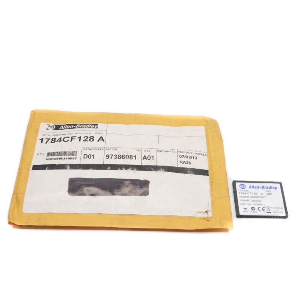 1784-CF128 ControlLogix CompactFlash Card Brand New AB Original Sealed 1784CF128