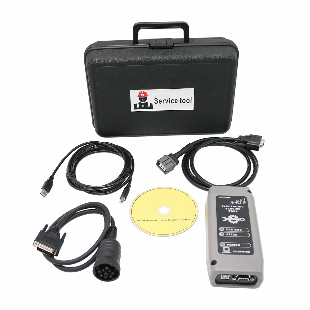 for JCB Electronic Service Diagnostic Tool Excavato Loader V24.1.3 Servicemaster