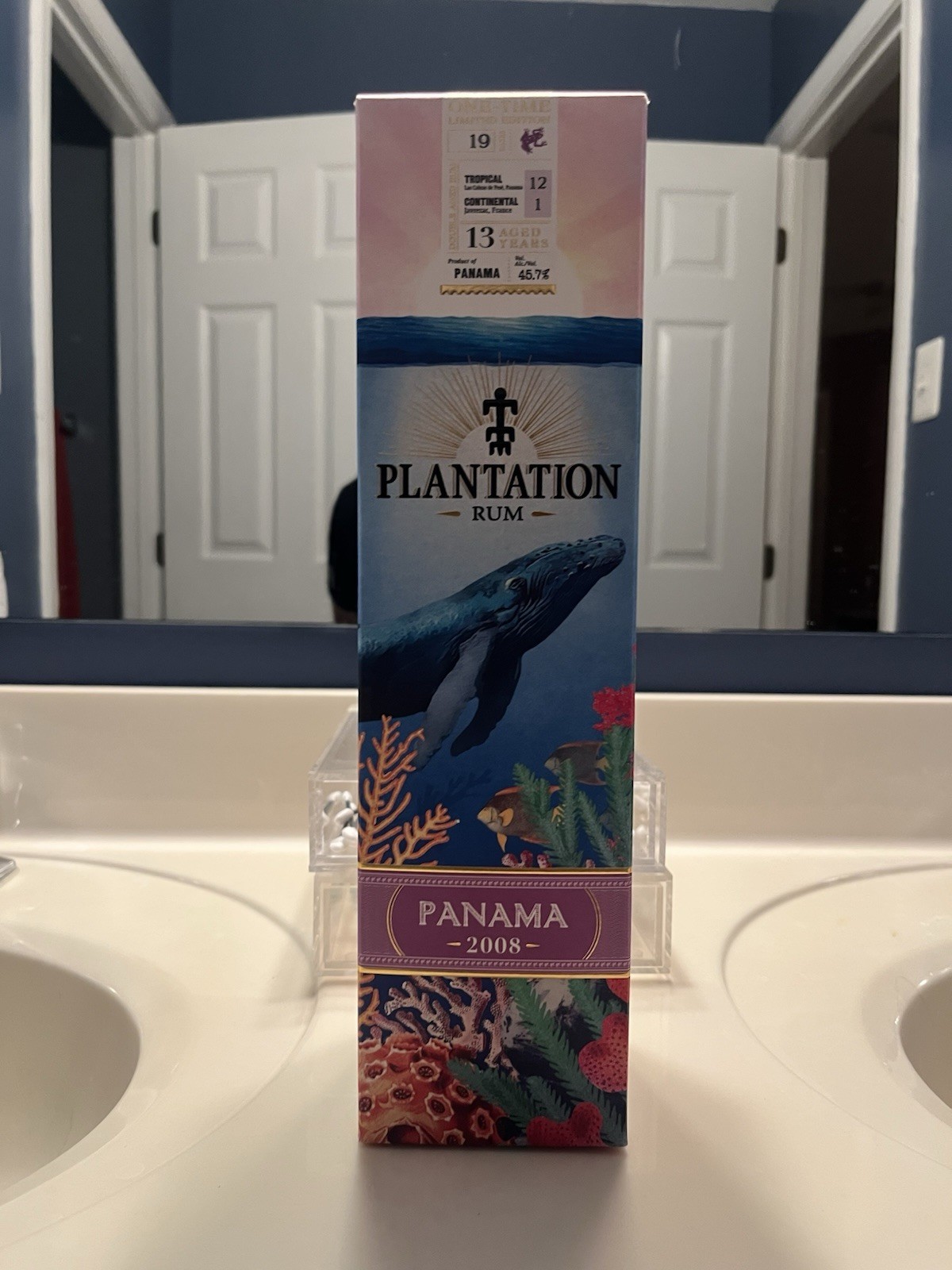 Plantation Rum "Under The Sea" Collection No. 2 Panama 2008 BOX ONLY