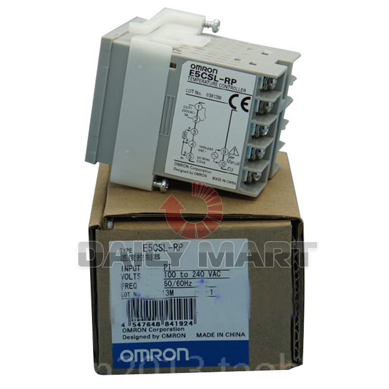 Omron Temperature Controller E5CSL-RP E5CSLRP 100-240VAC Original New in Box NIB