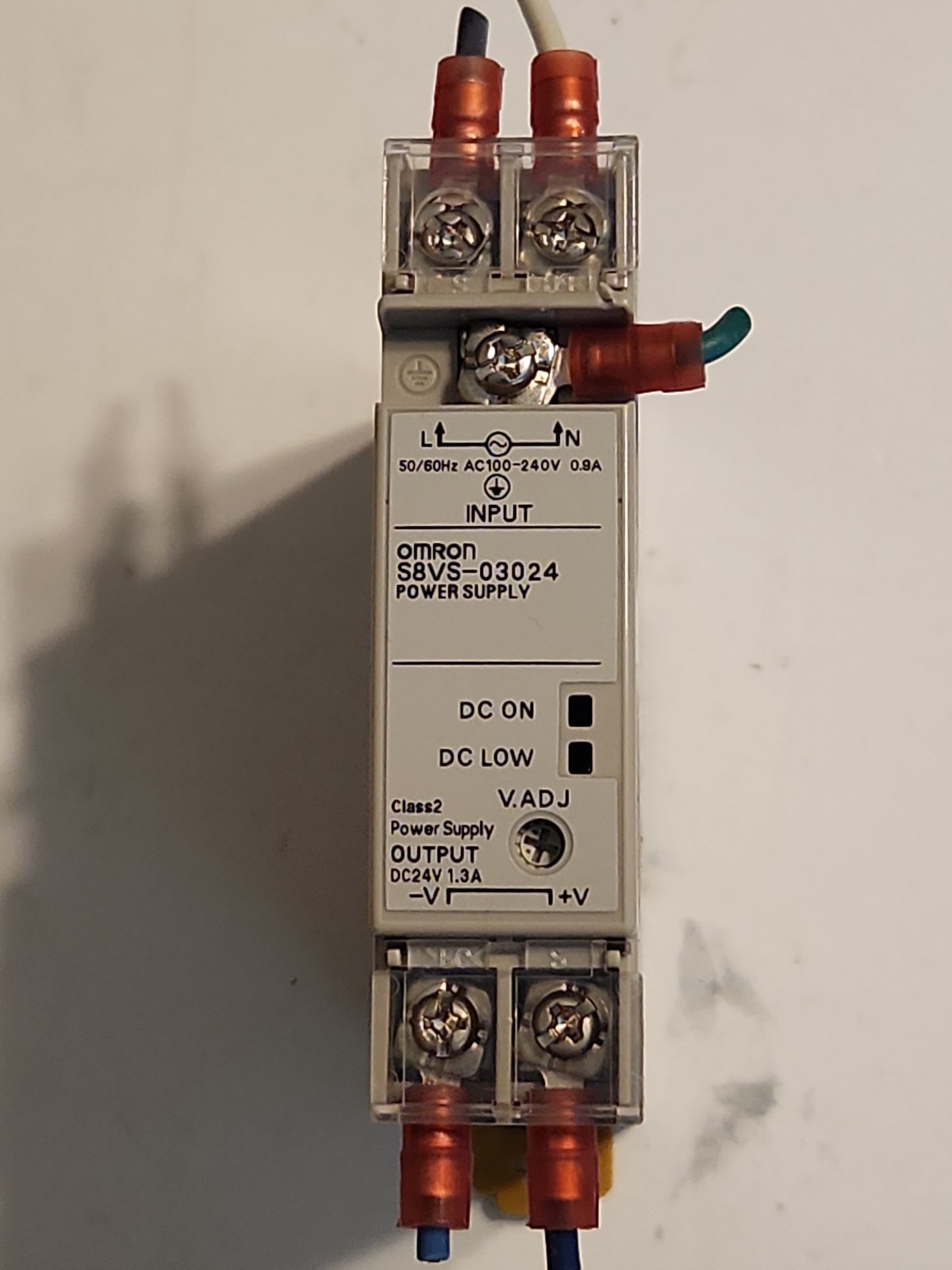 Omron S8VS-03024 Power Supply 30W 24VDC Class II Pre-Owned Free Shipping