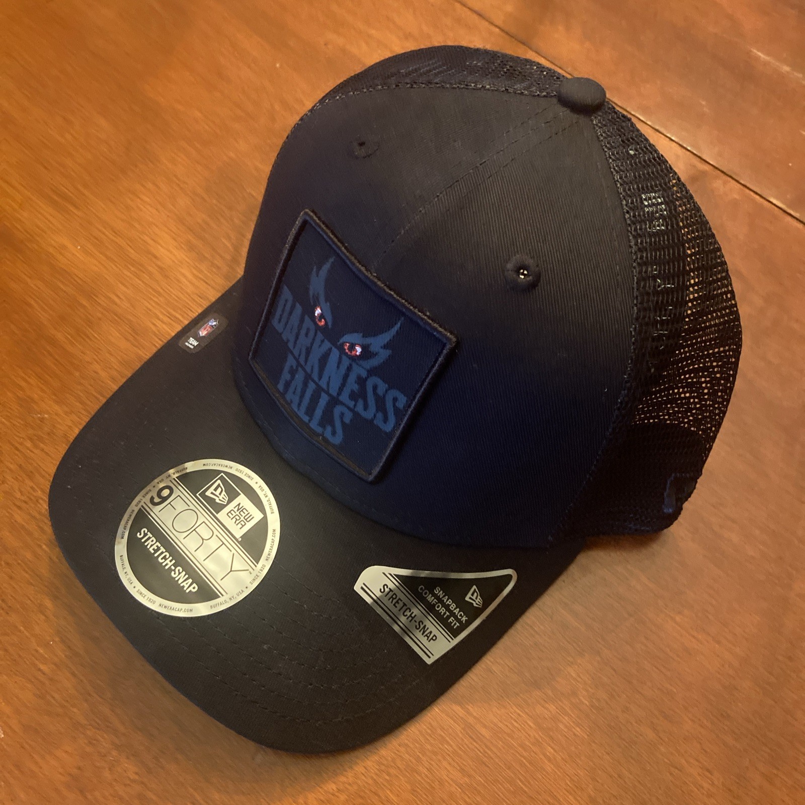 Baltimore Ravens New Era Darkness Falls Black 9FORTY SnapBack NEW W/ Tags