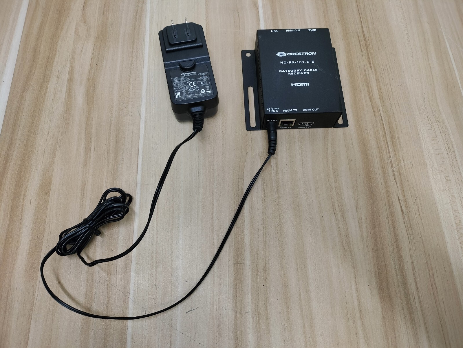 Crestron (HD-RX-101-C-E) Cable Receiver HDMI w/ AC Adapter