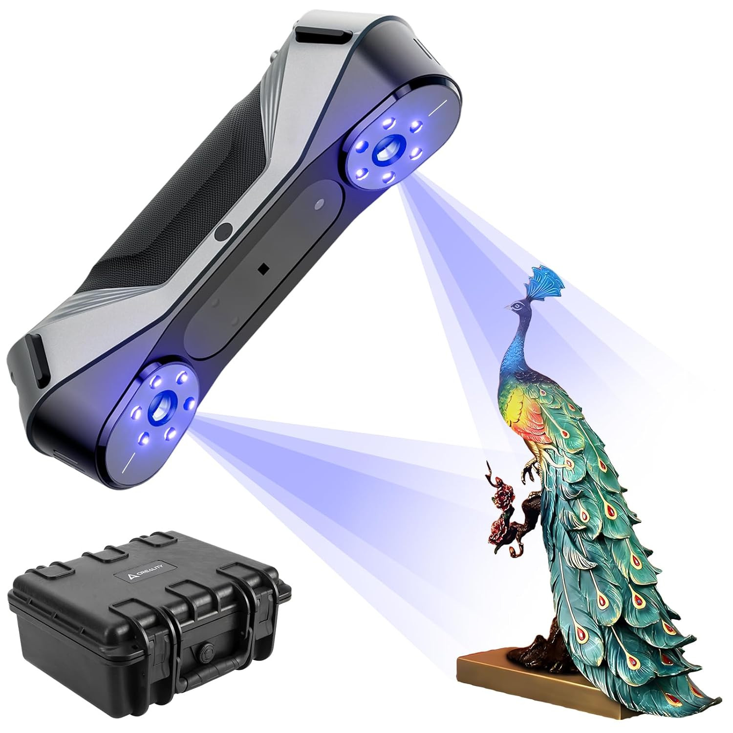 3D Scanner for Automotive & Engineering Projects with Metrology-Grade 0.02Mm Acc