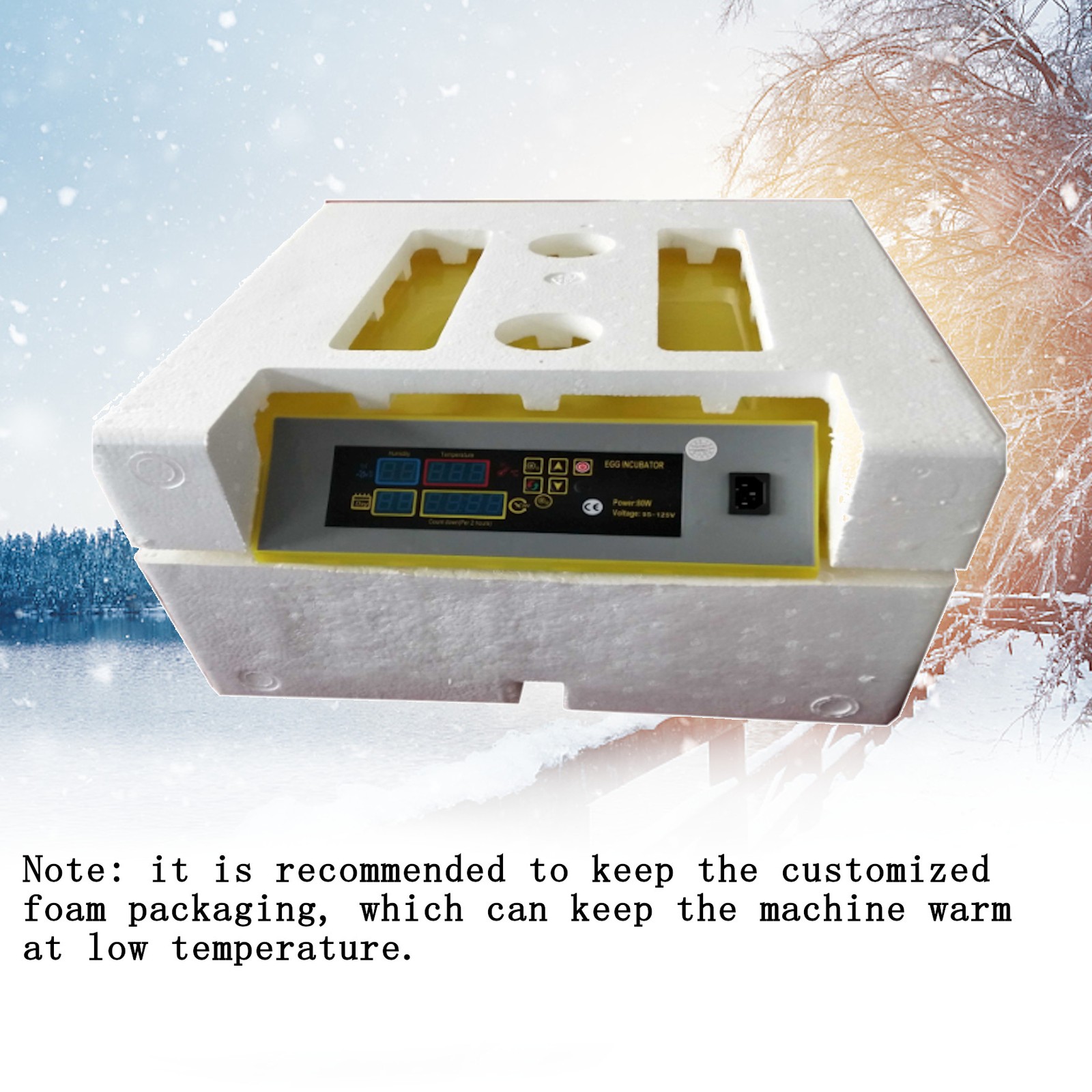 New Automatic 112 Eggs Incubator Temperature Control Digital Chicken Egg Hatcher