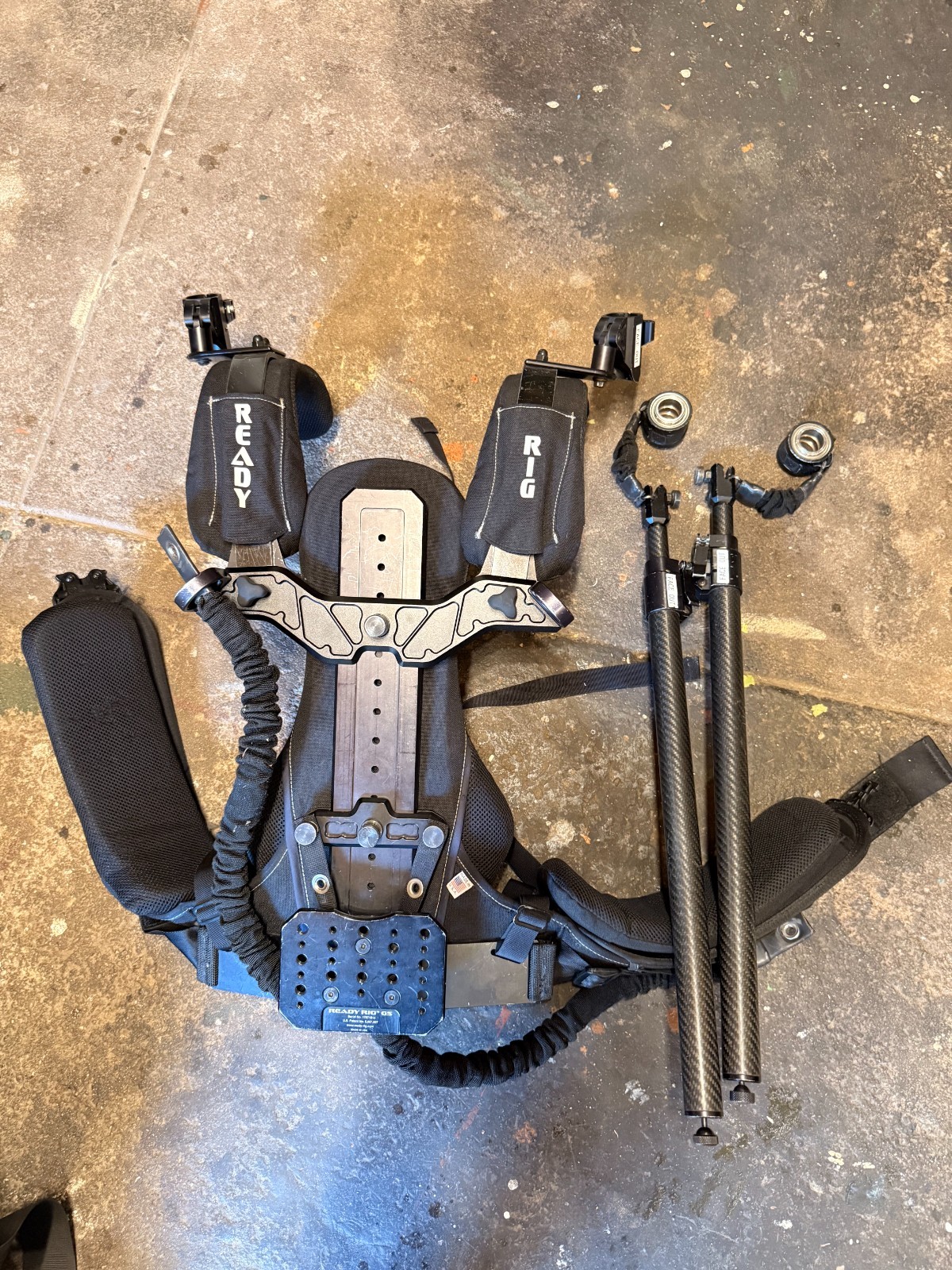 Ready Rig GS Pro with Pro Arms with case + extras