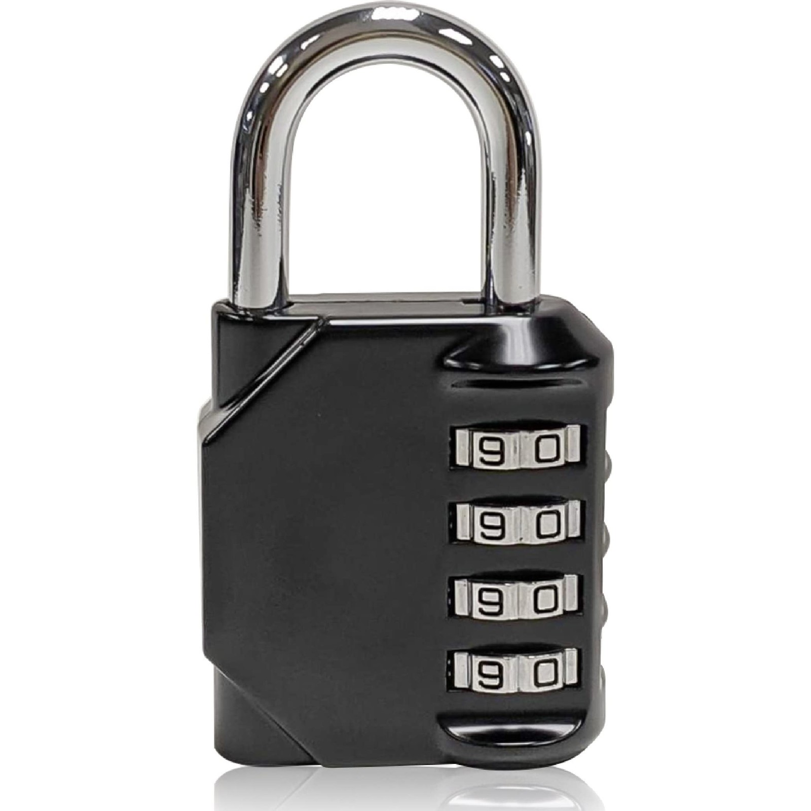 Newhouse Hardware Improved 4-Digit Combination Lock, Black