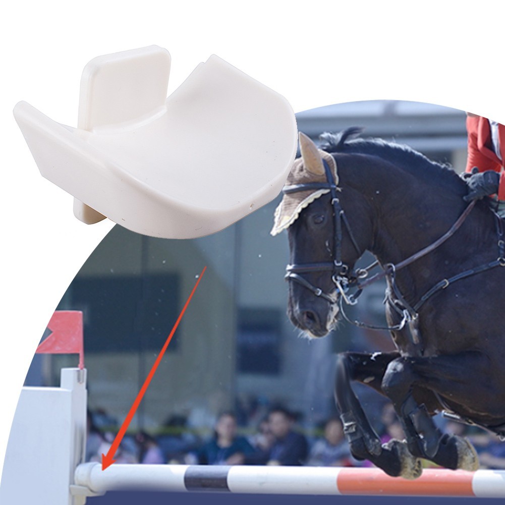 Plastic Equestrian Horse Jumping Cup Holder Compatible with Standard Poles