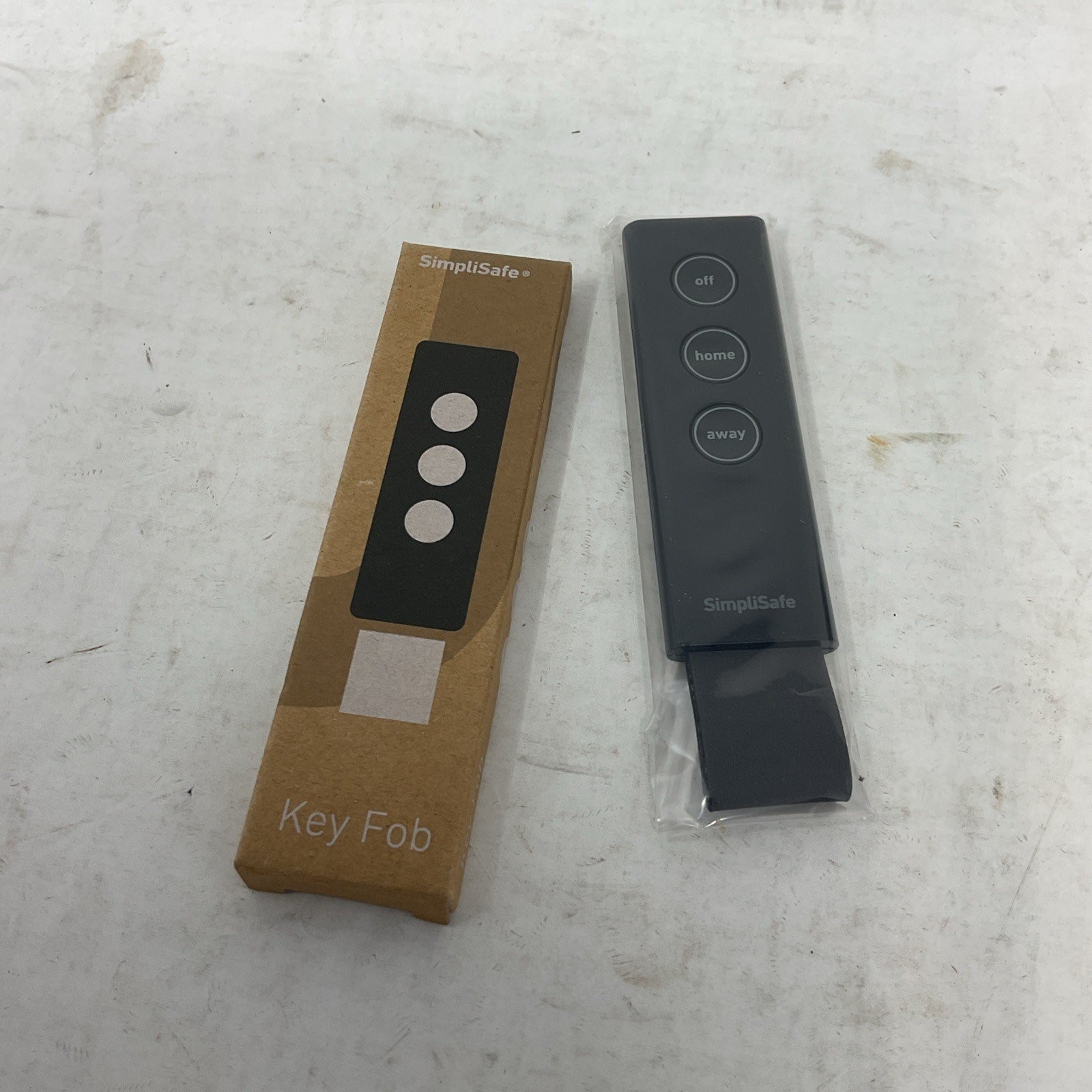 SimpliSafe Key Fob Remote Security System Model KF3B - Black
