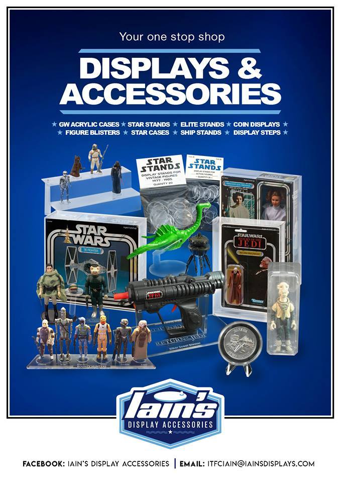 STAR WARS BLISTER CASE - 25 Action Figure Protective Clamshell - SMALL GI Joe