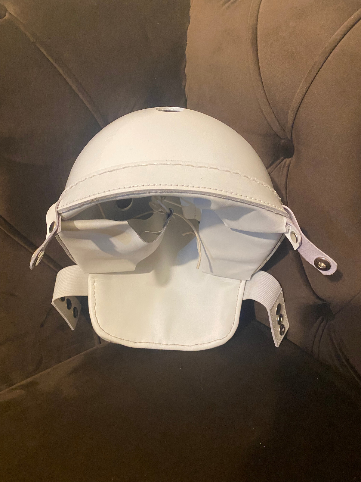 Orignal Leather Fighter Pilot Helmet Air Force Without Mask
