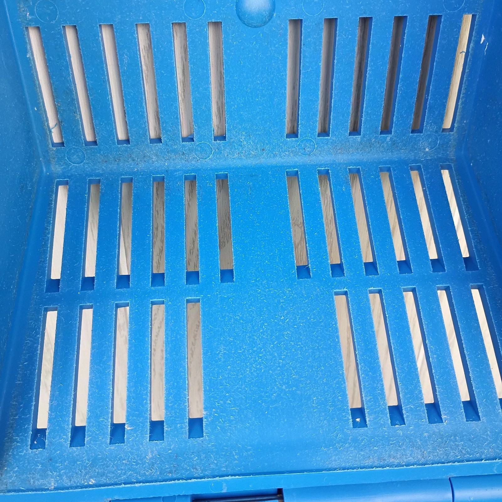 Dillon Precision Shell Tumbler Case Media Separator Basket Only blue