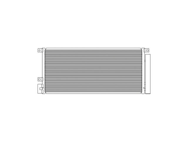 For 2024-2025 Chevrolet Trax A/C Condenser 76699WGZT