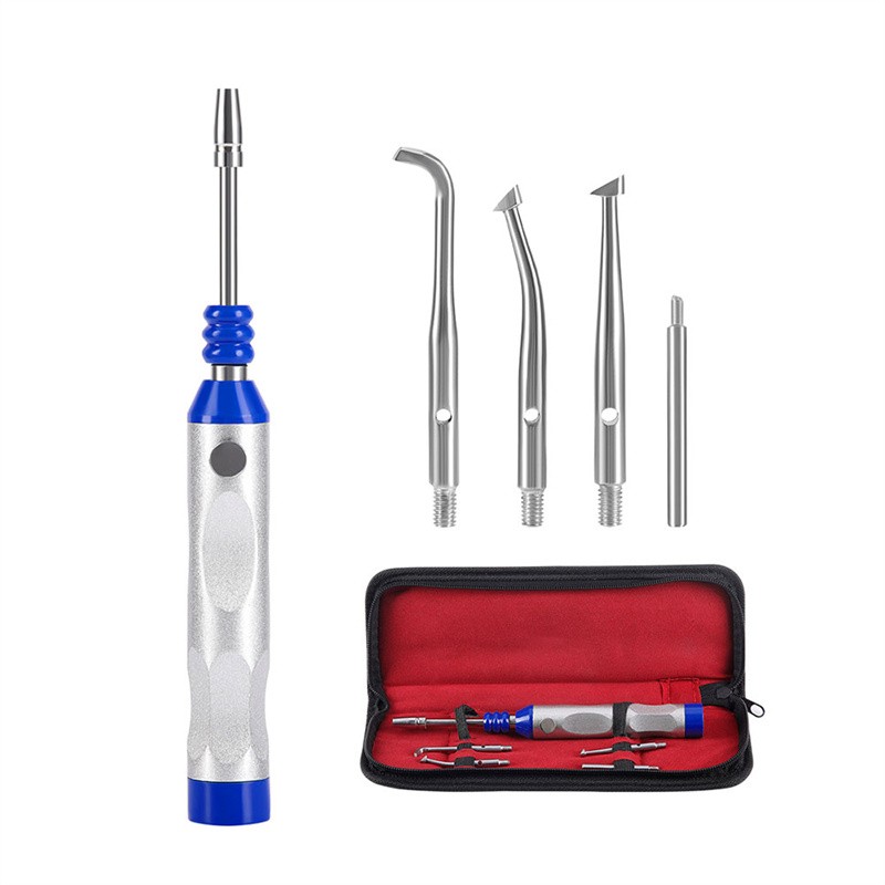 Dental Automatic Crown Remover Kit Adjustable 4pc Shifts Crown Teeth Restoration