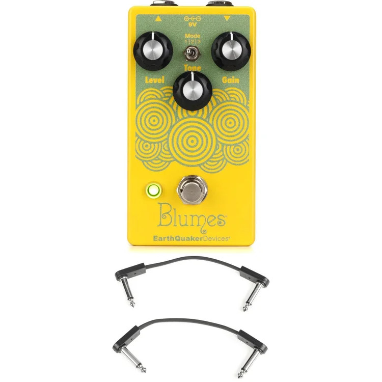 EarthQuaker Devices Blumes Low Signal Shredder Overdrive Pedal with EBS Patch