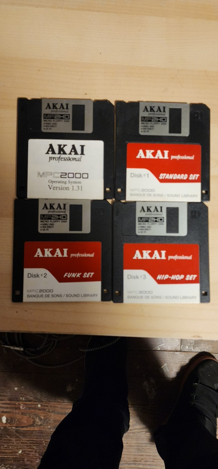 Akai Mpc 2000 Factory Disk Set. Funk Set. Hip-hop Set. Standard Set. OS 1.72