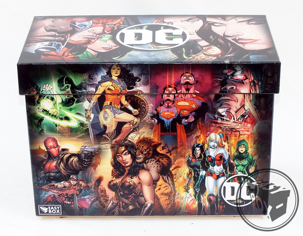 Large Comic Book Hard Box MDF DC REBIRTH