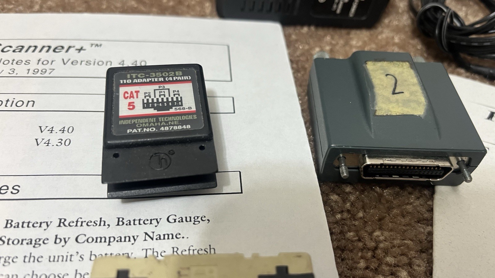 Microtest PentaScanner 350 with 2-Way Injector & MOD 8 Adapters Cables & Power