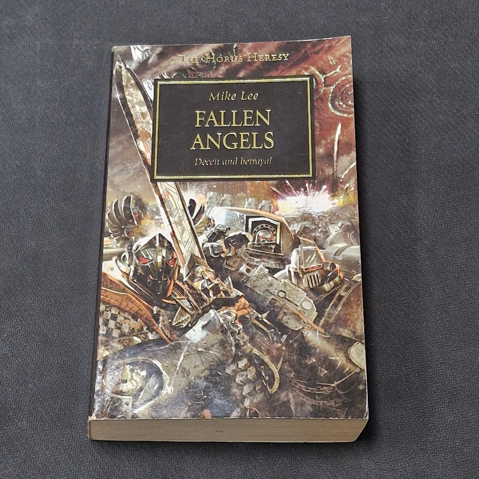 Warhammer The Horus Heresy: Fallen Angels By Mike Lee First Edition Paperback (A