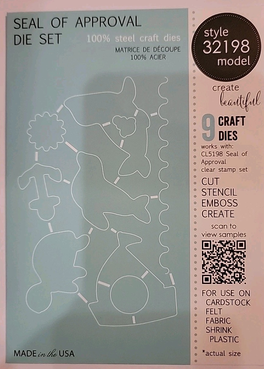 Memory Box: Seal Of Approval Photopolymer Stamps And Dies