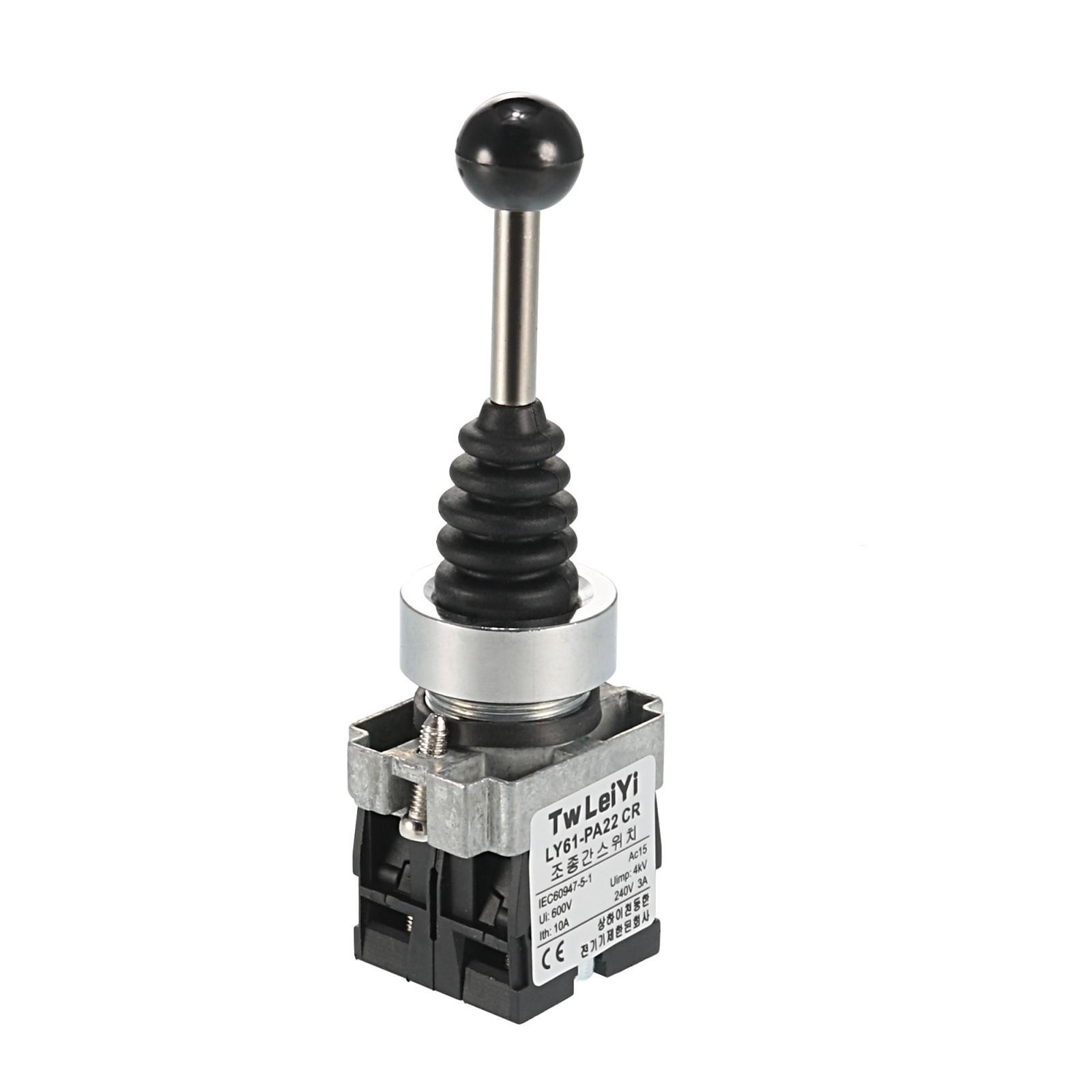 Joystick Switch  Controllers 2 Position 2NO Momentary Type AC 600V 10A
