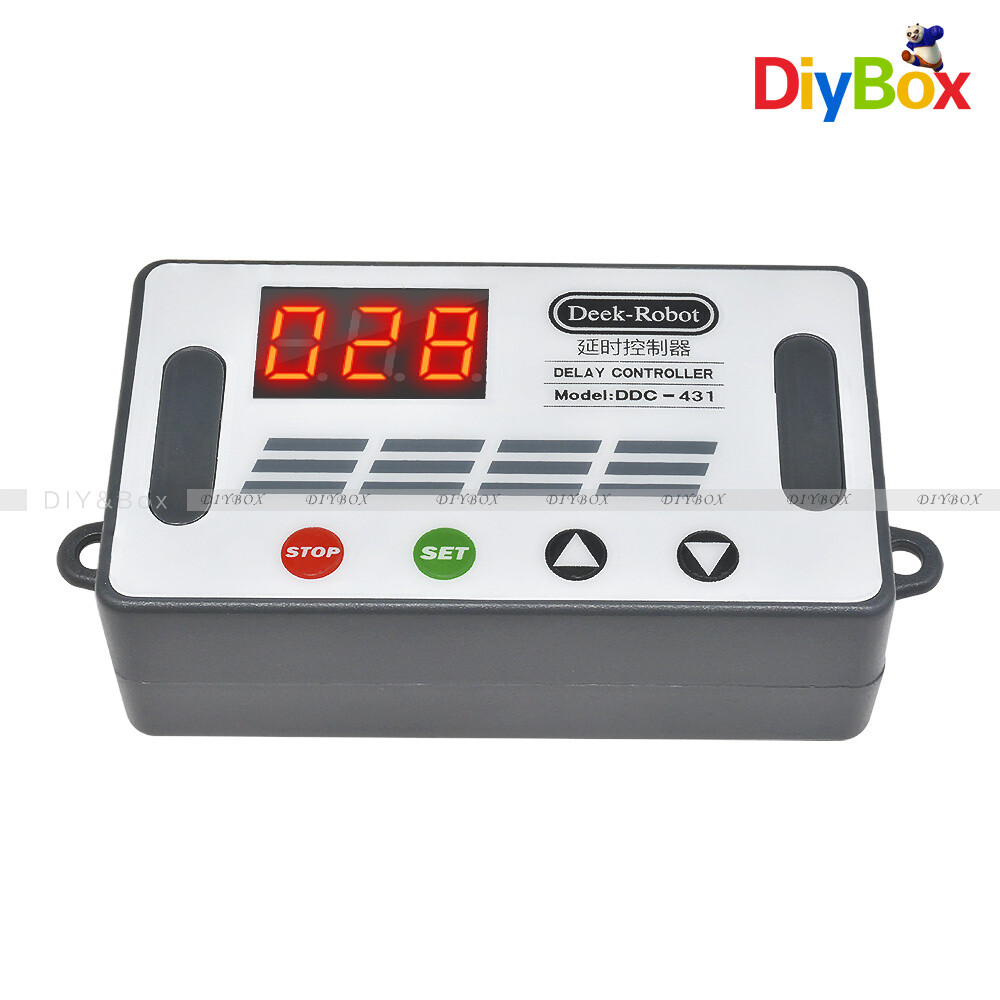 DDC-431 DC6V-DC30V Relay Delay Controller MOS 4 Button 3 Digit Digital Tube